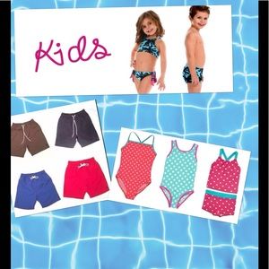 Swimsuits from infant to teen