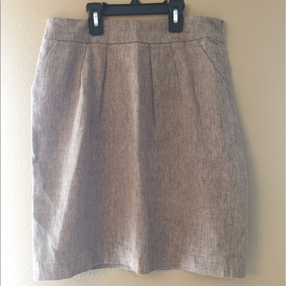 Tabitha mottled brown skirt