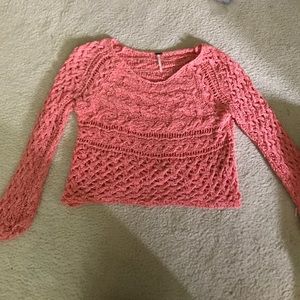Free People Cropped Sweater! PERFECT CONDITION!