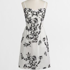 NWT J. Crew Embroidered Dress Size 2