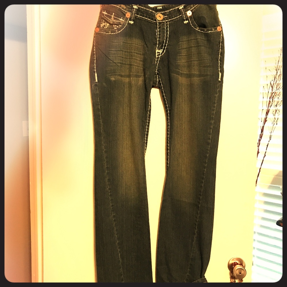 True Religion Halle Skinny Super T jeans size 31