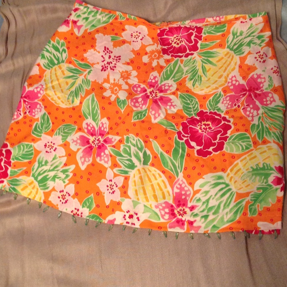 Bamboo traders skirt