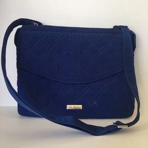 Vera Bradley Cross Body Purse in bright blue