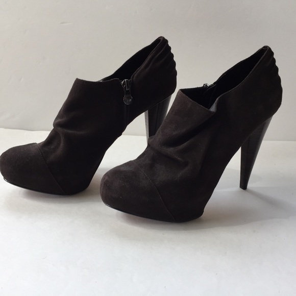 Velvet Angels suede platform Booties - Picture 3 of 8