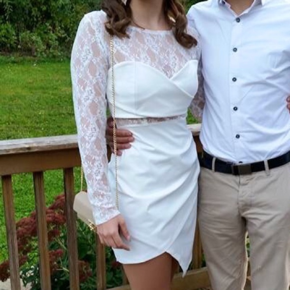 White Homecoming Dress