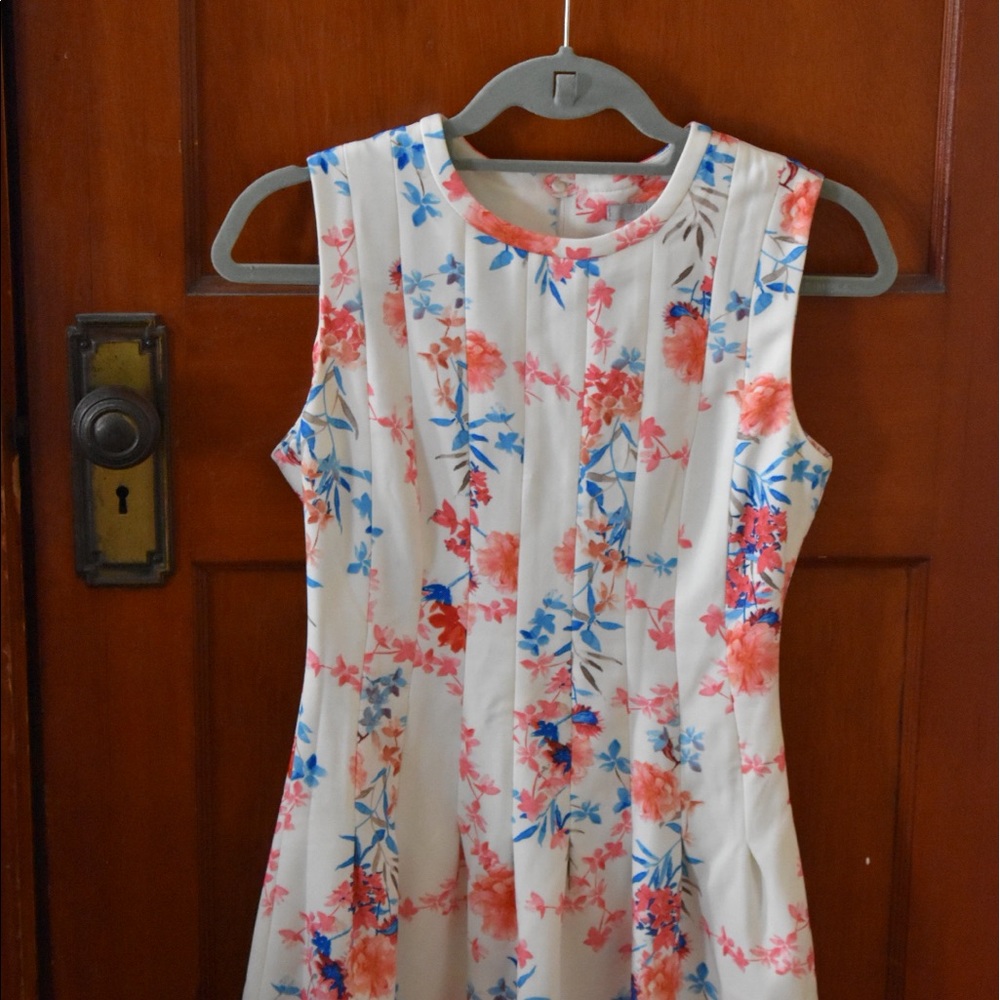 H&M Floral Scuba Dress