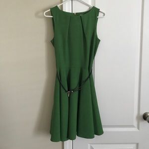 Kelly green A-Line dress from Mod Cloth
