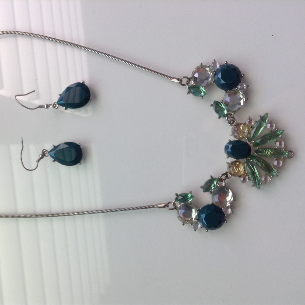 Necklace and earrings from charming Charlie