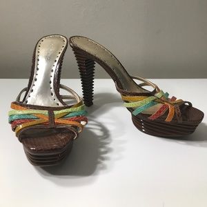 BCBG Girls Rainbow Platform Sandal