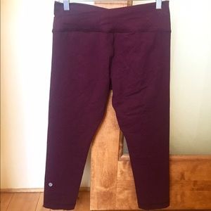 Lululemon cropped leggings