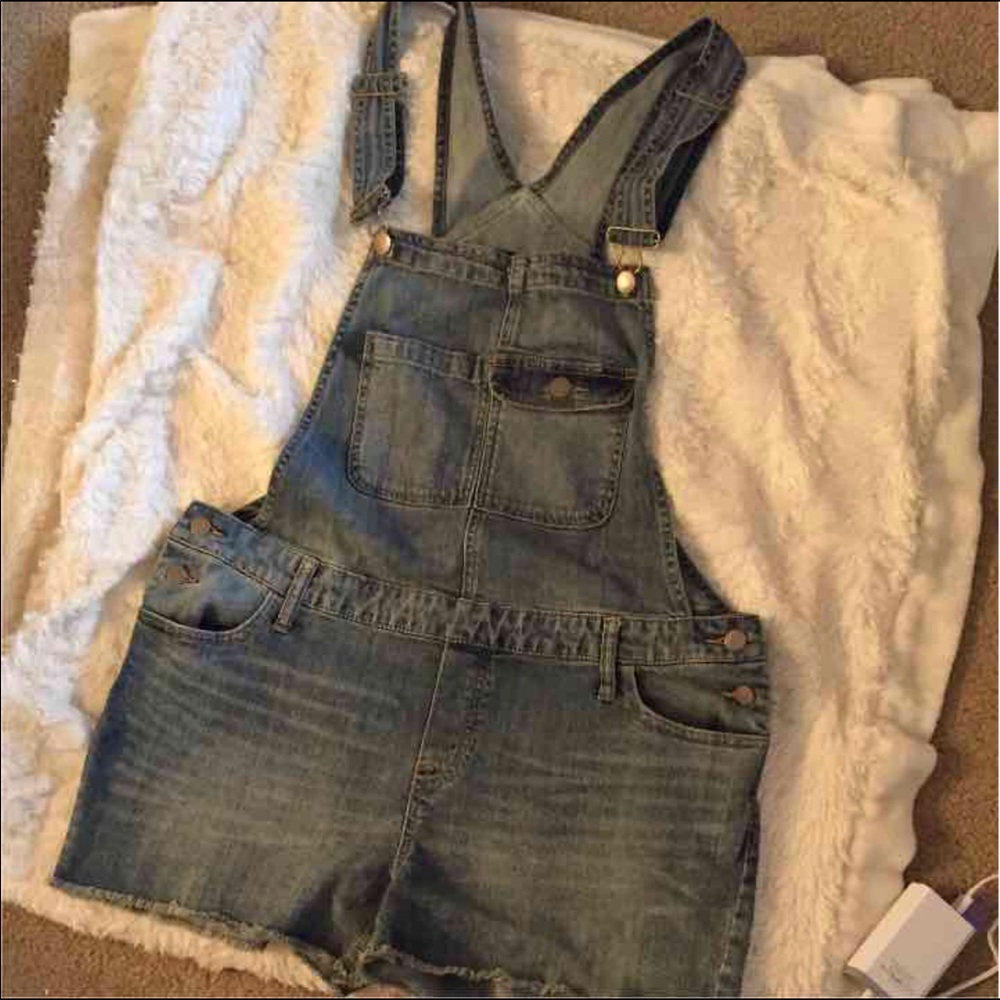 Jean short overall