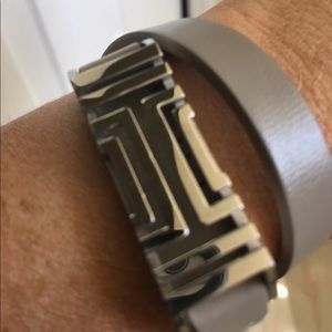 Tory Burch wrap Fitbit bracelet