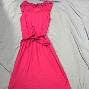 Loft Magenta Petite Size XS Dress