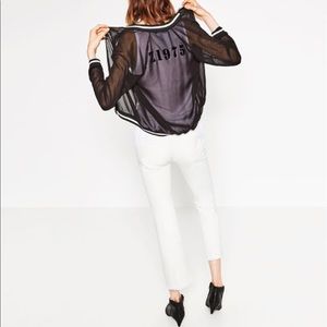 Zara Collection AW16 "Transparent Bomber Jacket"