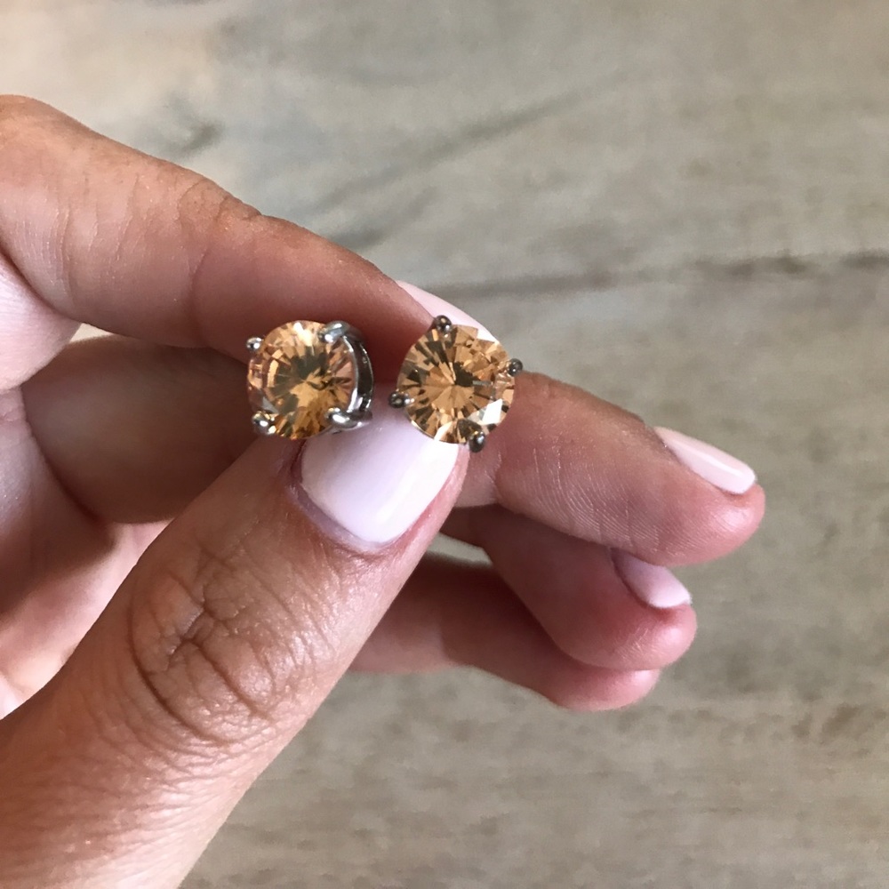 Golden Gem Studs