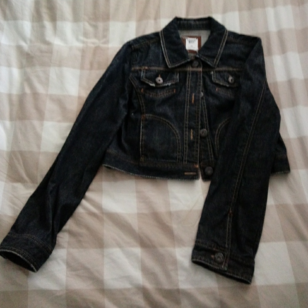 Cropped Denim Jacket