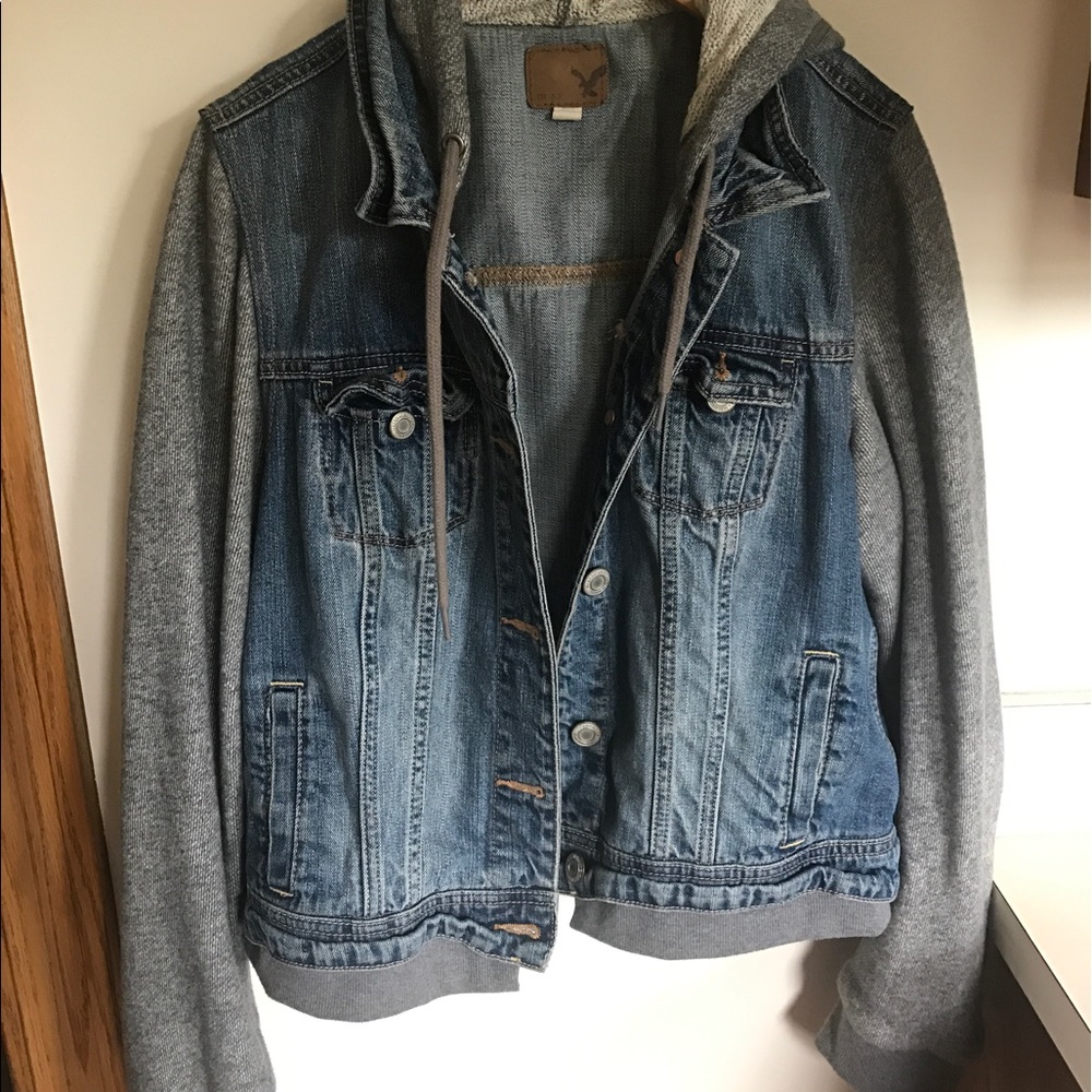 AEO Jean hoodie sweatshirt