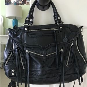 Rebecca minkoff tri zip satchel