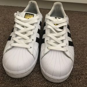 adidas superstar gold tongue