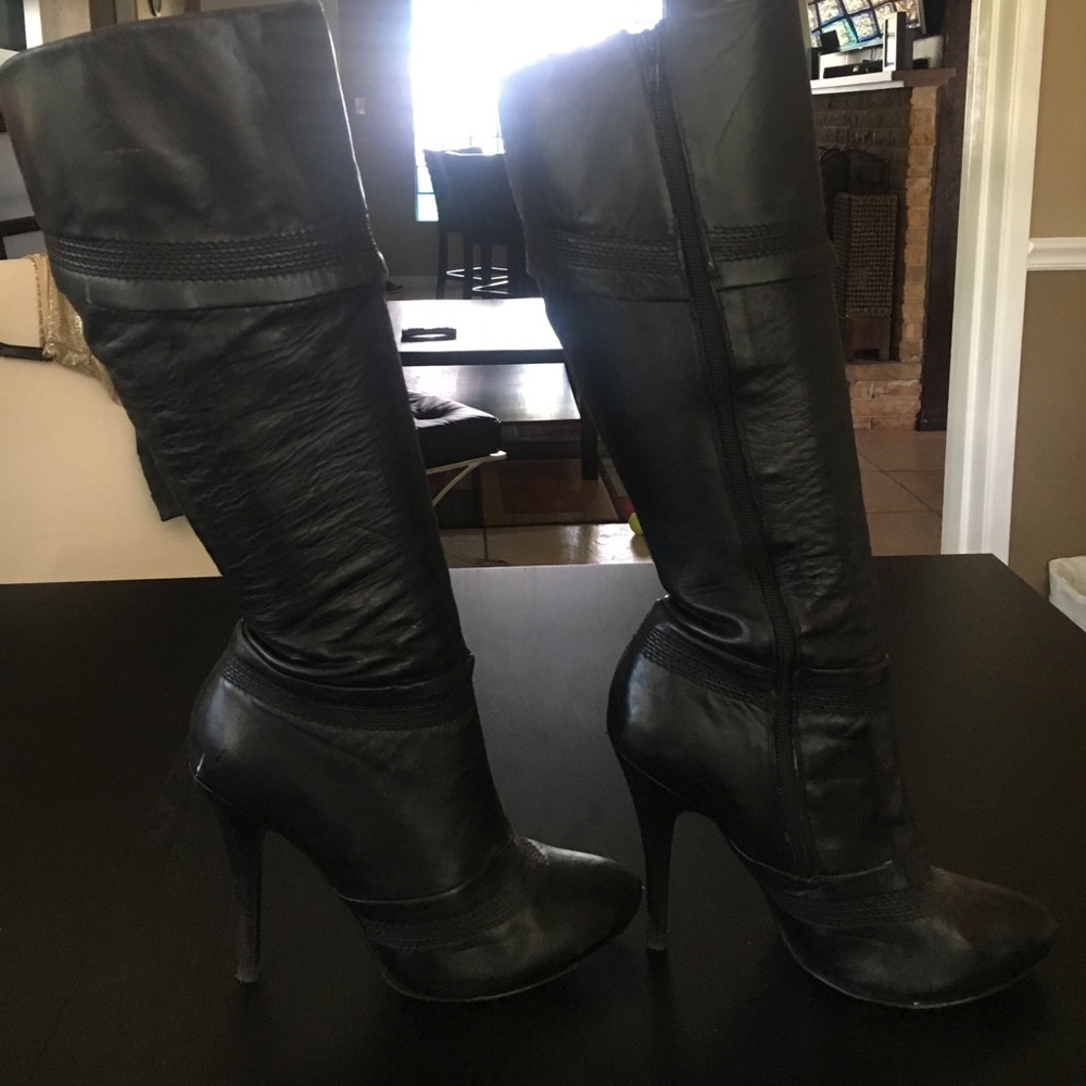 Aldo collection all leather boots - Picture 2 of 6