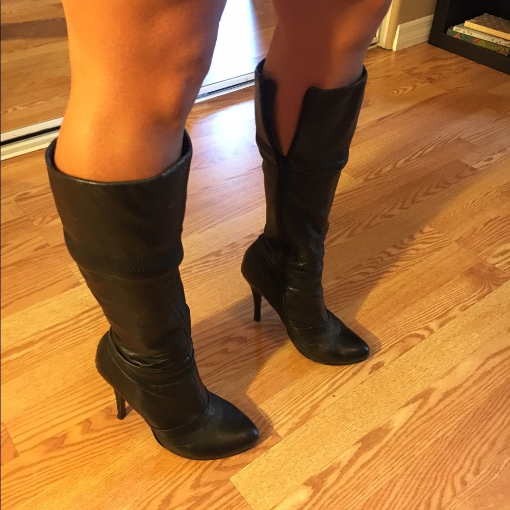 Aldo collection all leather boots - Picture 4 of 6