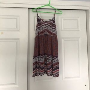 Patterned Swing Dress