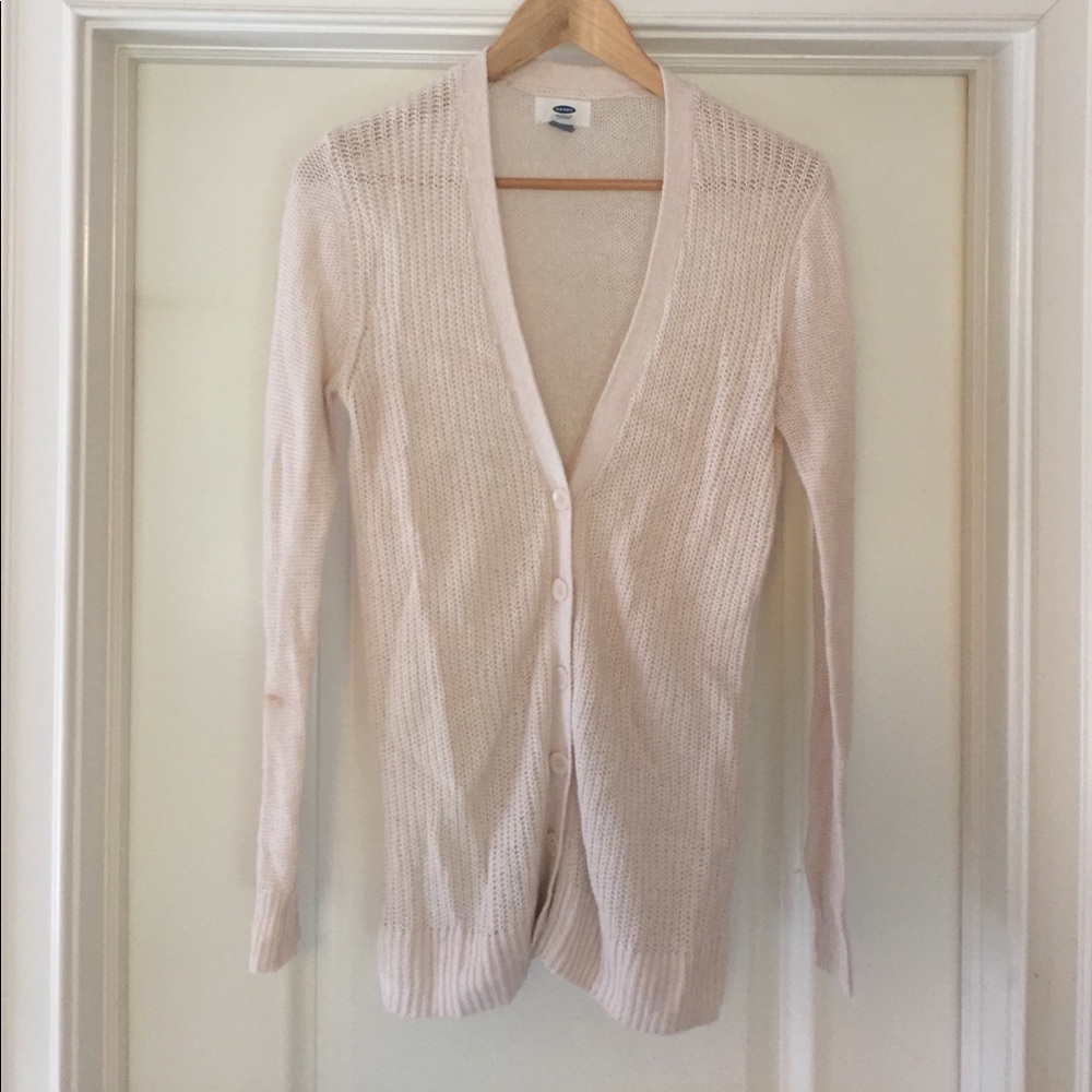 Cream cardigan