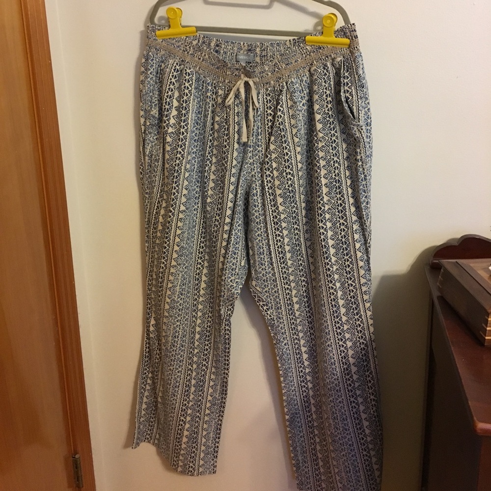 Linen beach pants