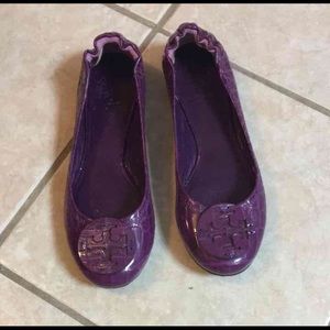 Purple Lovers Tory Burch Flats