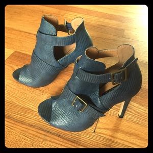 Izabella Rue high heel booties