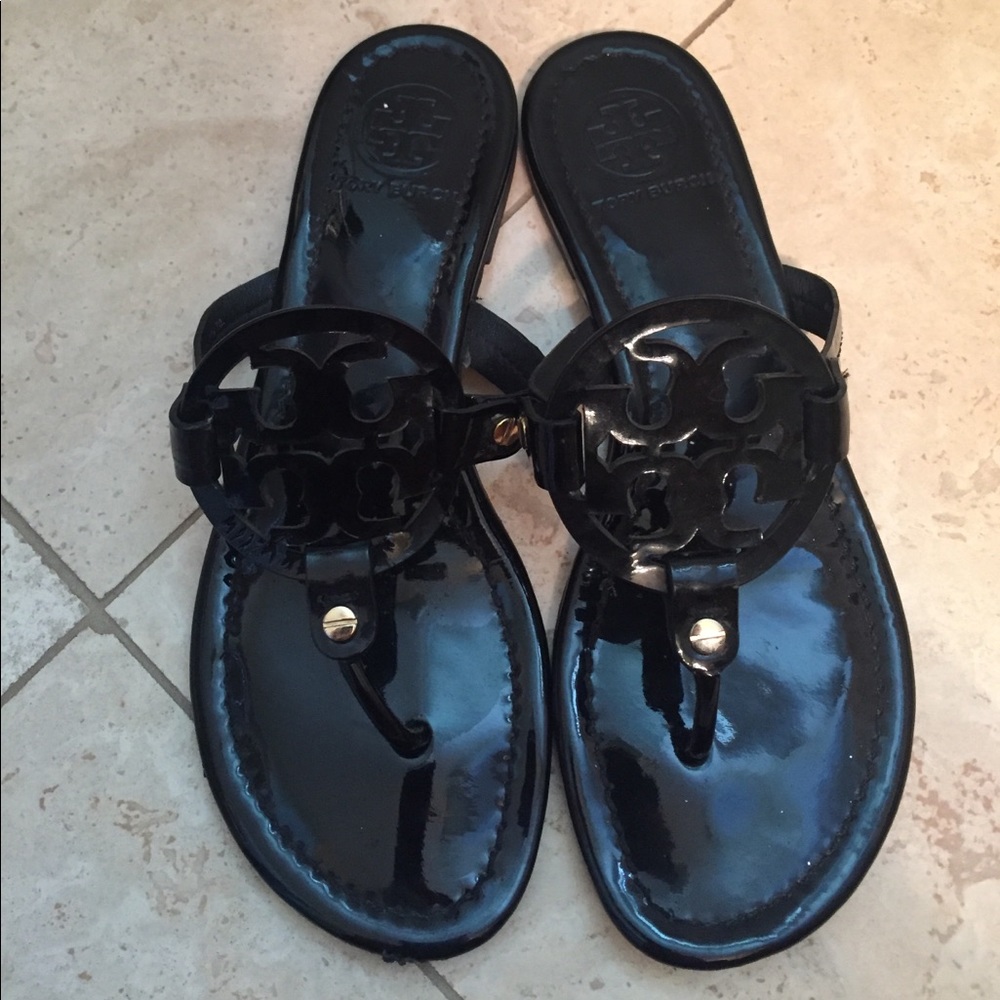 Patent leather Tory Burch sandals