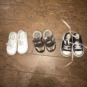 2 pairs of size 4 shoes Angel & stride rite