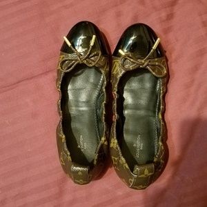 Louis Vuitton Flirty Monogram Ballet Flats