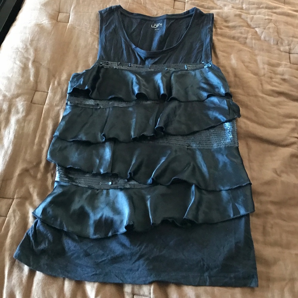 Loft navy top