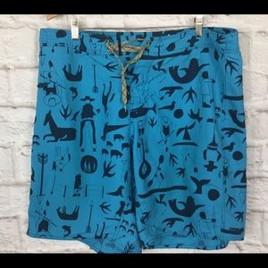 Patagonia mens 38 swim trunks
