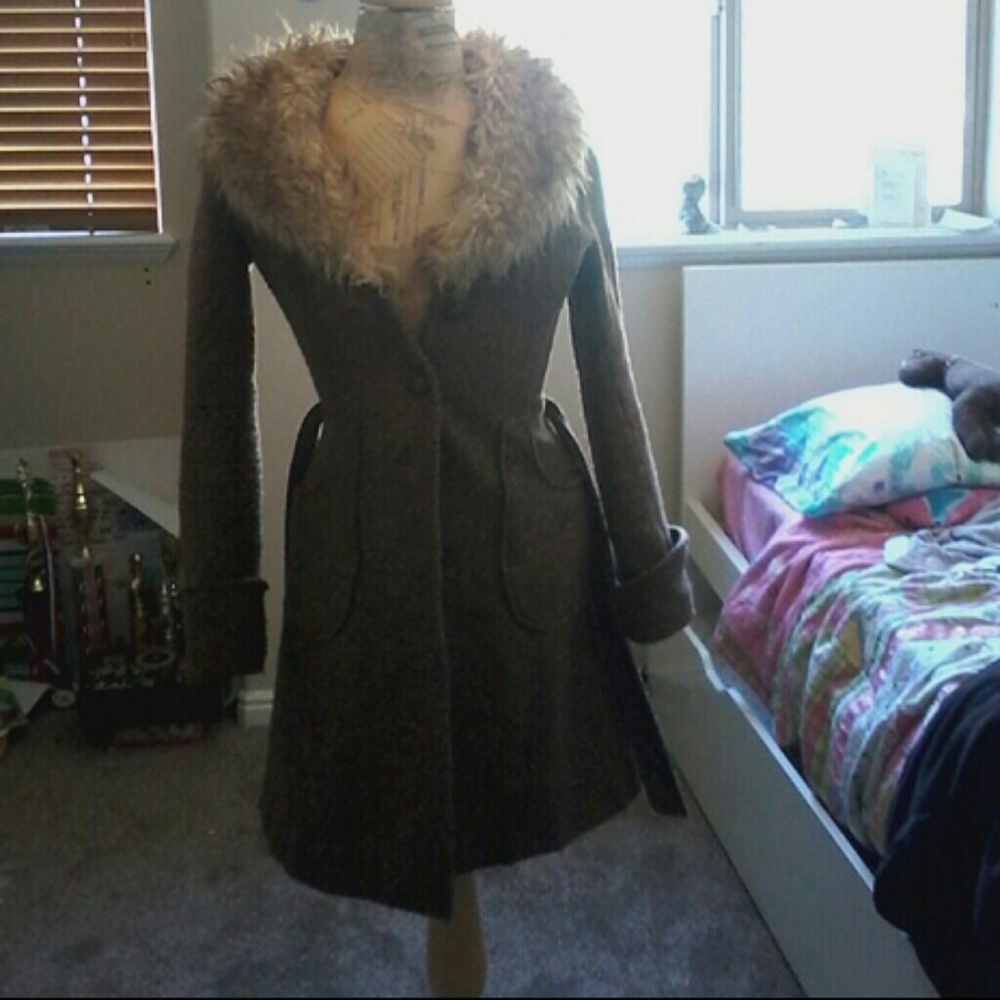 Nice fashionable jacket w/5 buttons nice color mix