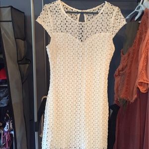 Lace dress.