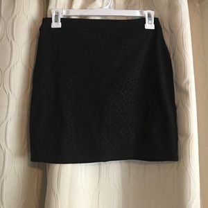 Black skirt