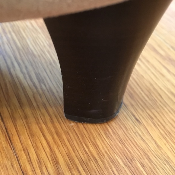 Tan Suede Boots with 3" heel - Picture 8 of 8