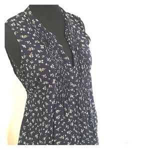 🚨Final Price Drop🚨Navy Floral Maternity Dress