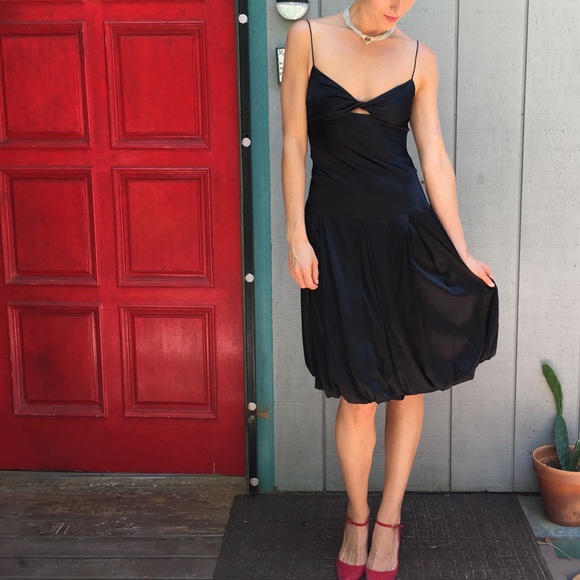 DVF elegant silk black dress ❤️ - Picture 3 of 8