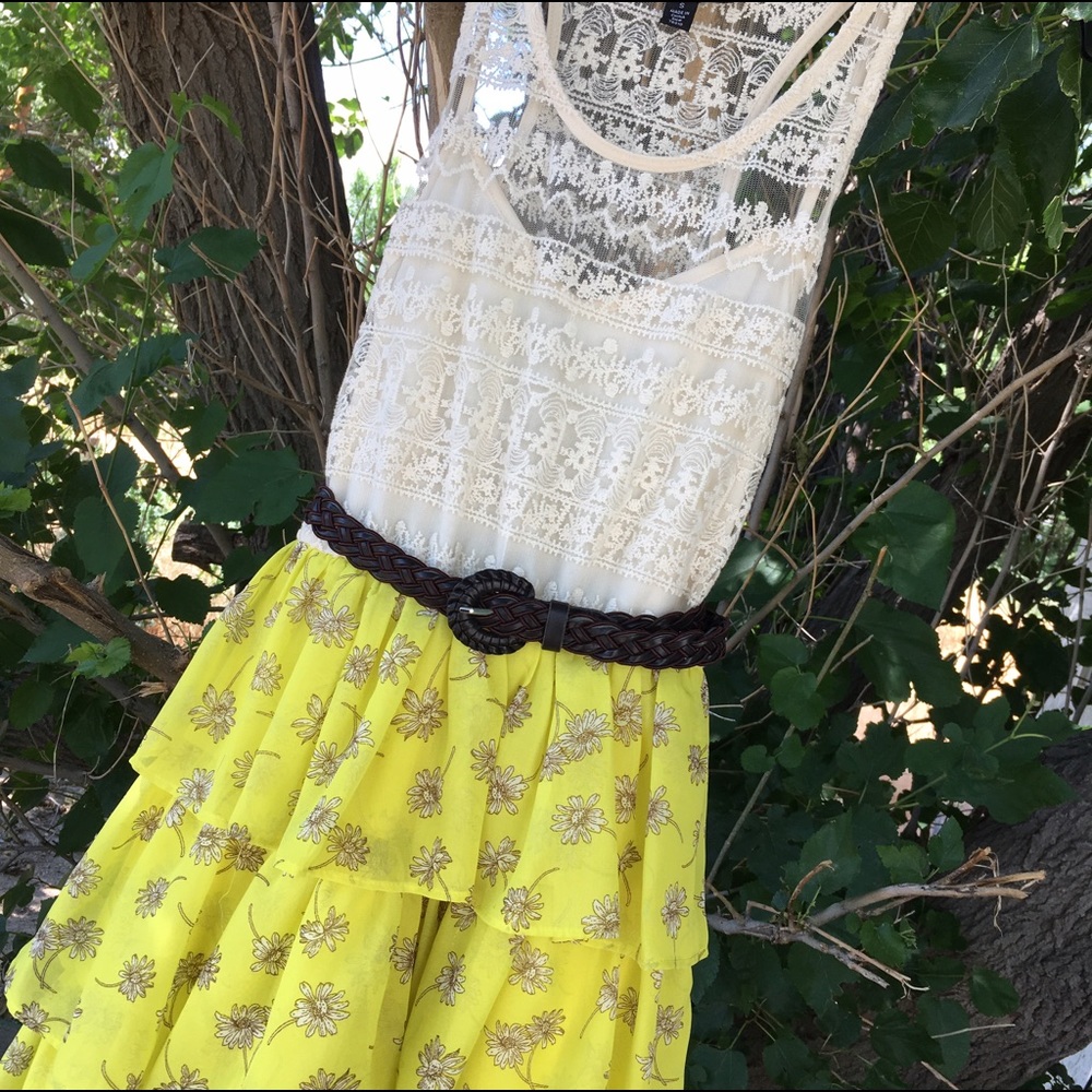 Daisy Flower Sundress