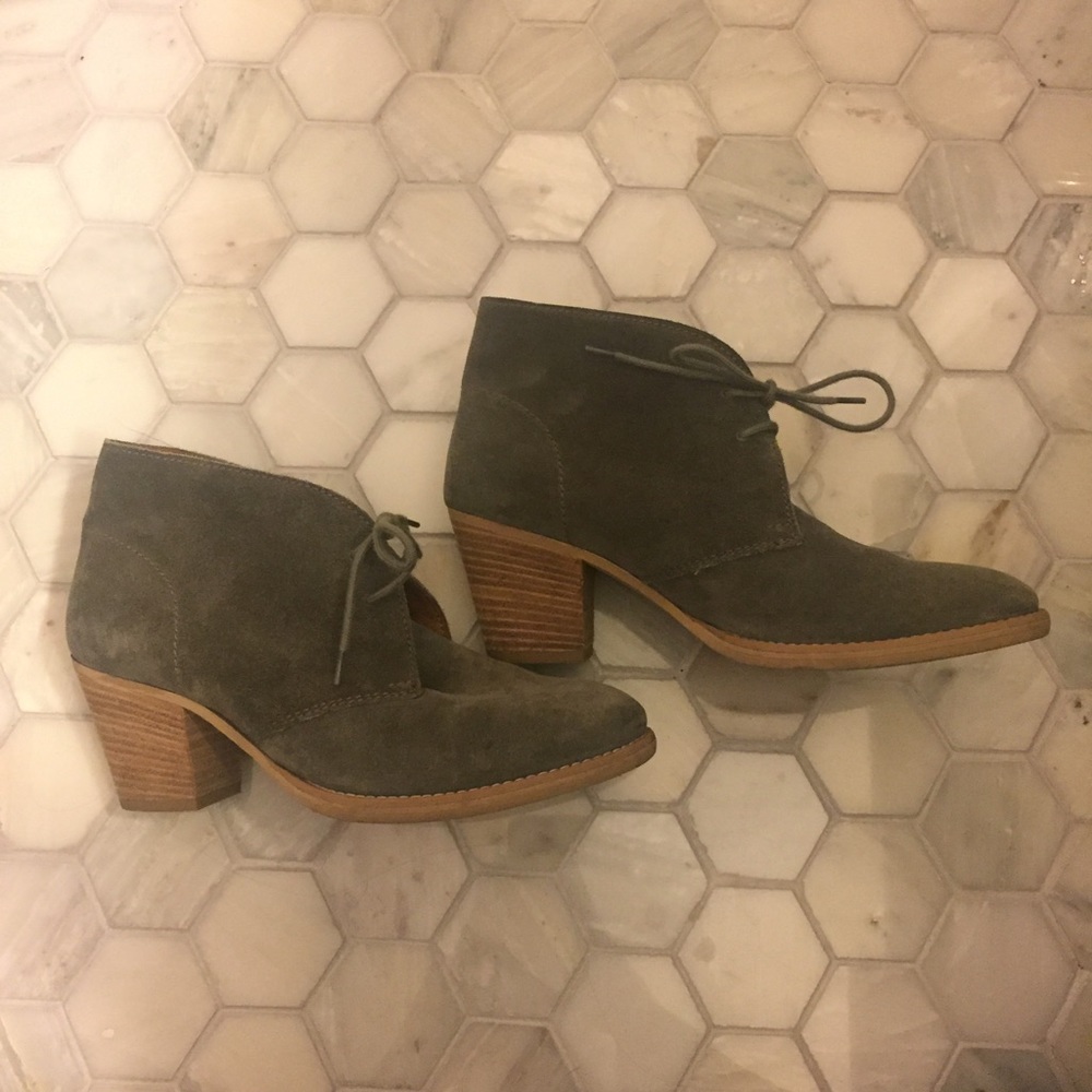 Madewell 1937 Footwear Gray Booties