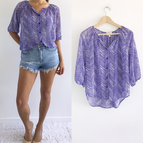 Collective Concepts Tops - Collective Concepts Button Down Blouse