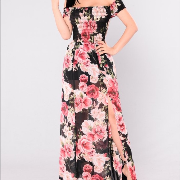 floral maxi dress fashion nova