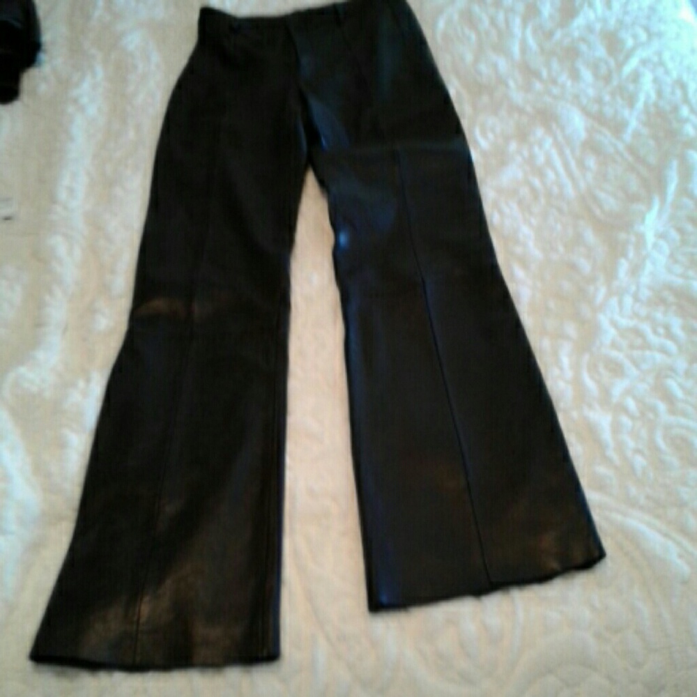 Leather pants