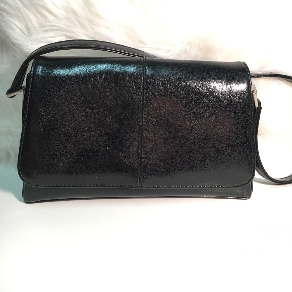 Black Leather Purse
