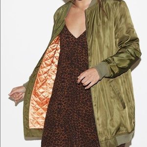 Olive green Bomber jacket