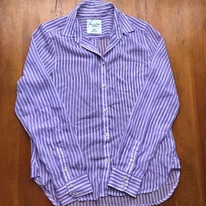 AE striped Button down shirt