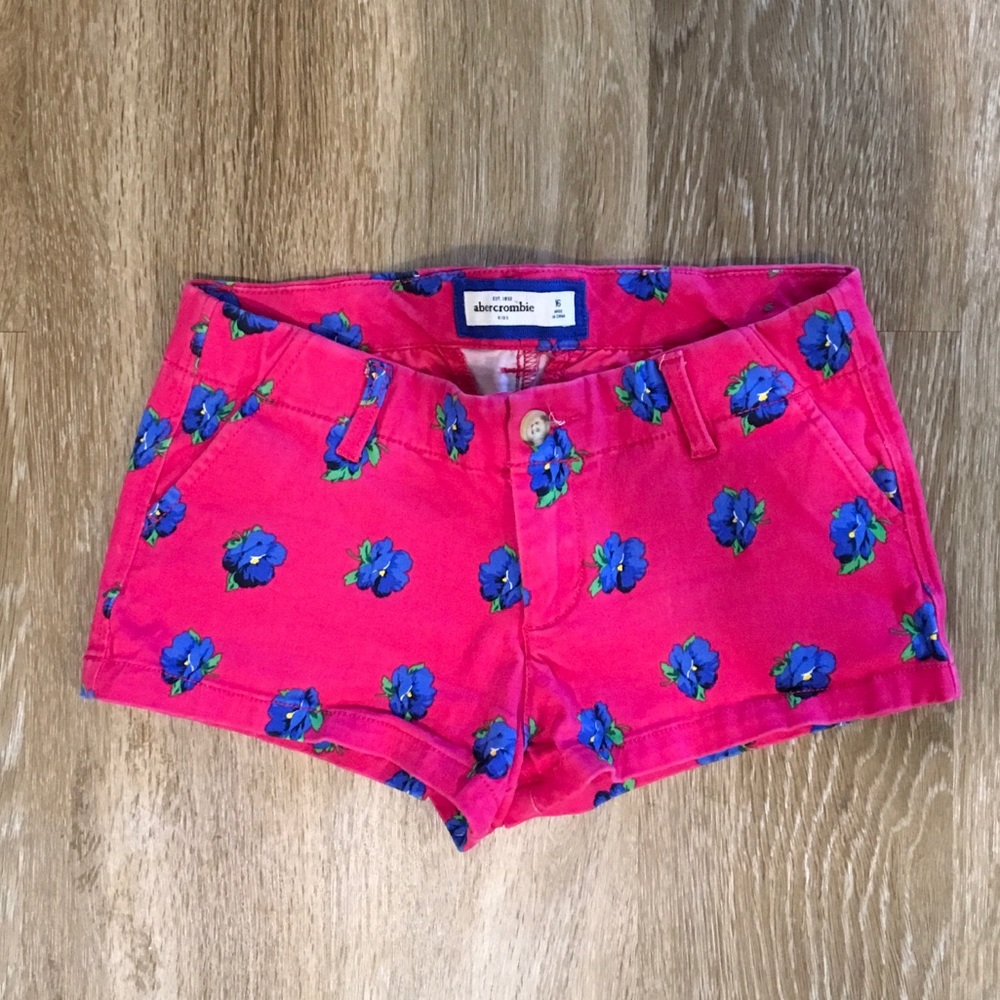 Girls Floral Shorts
